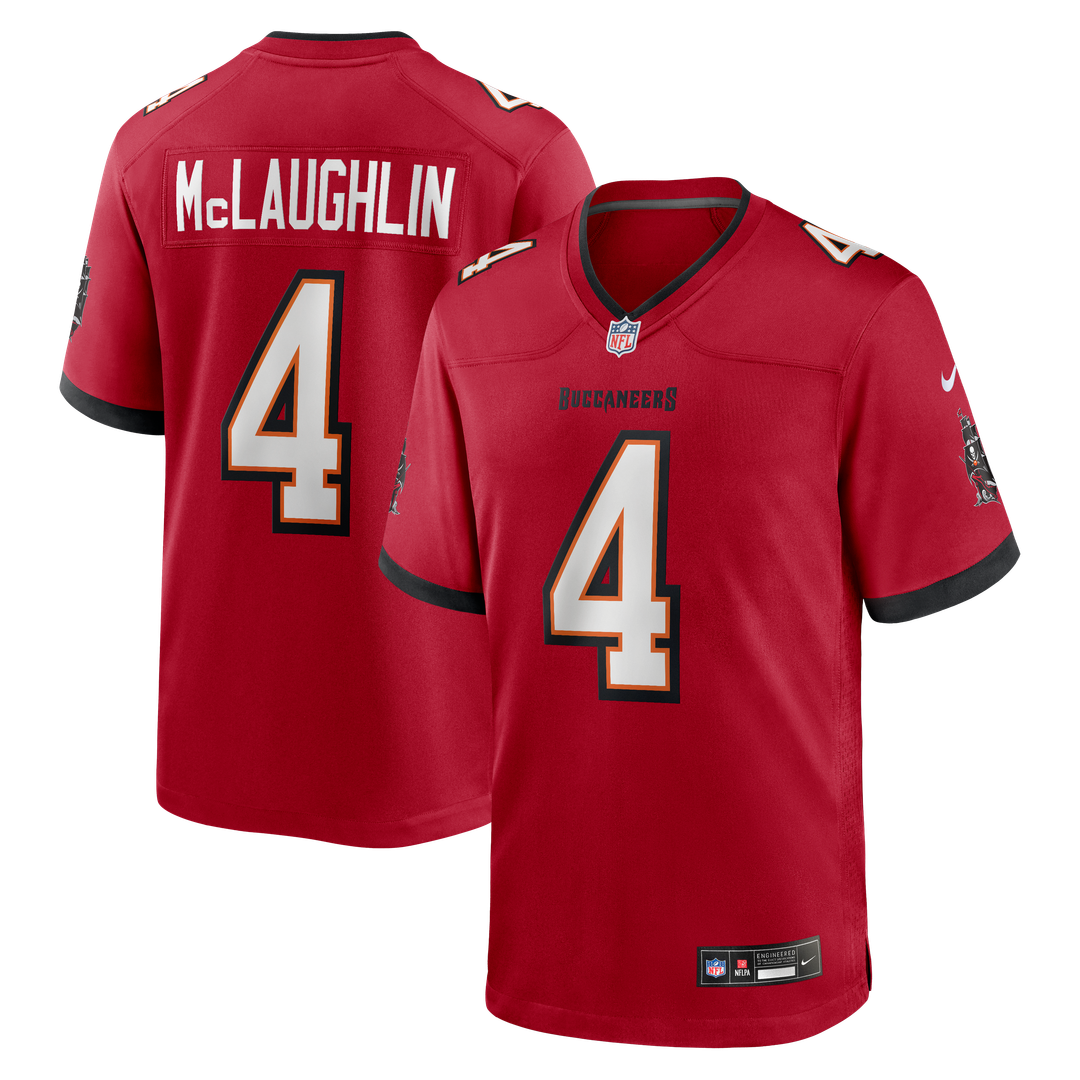 Chase McLaughlin Tampa Bay Buccaneers Game Player Jersey - Red