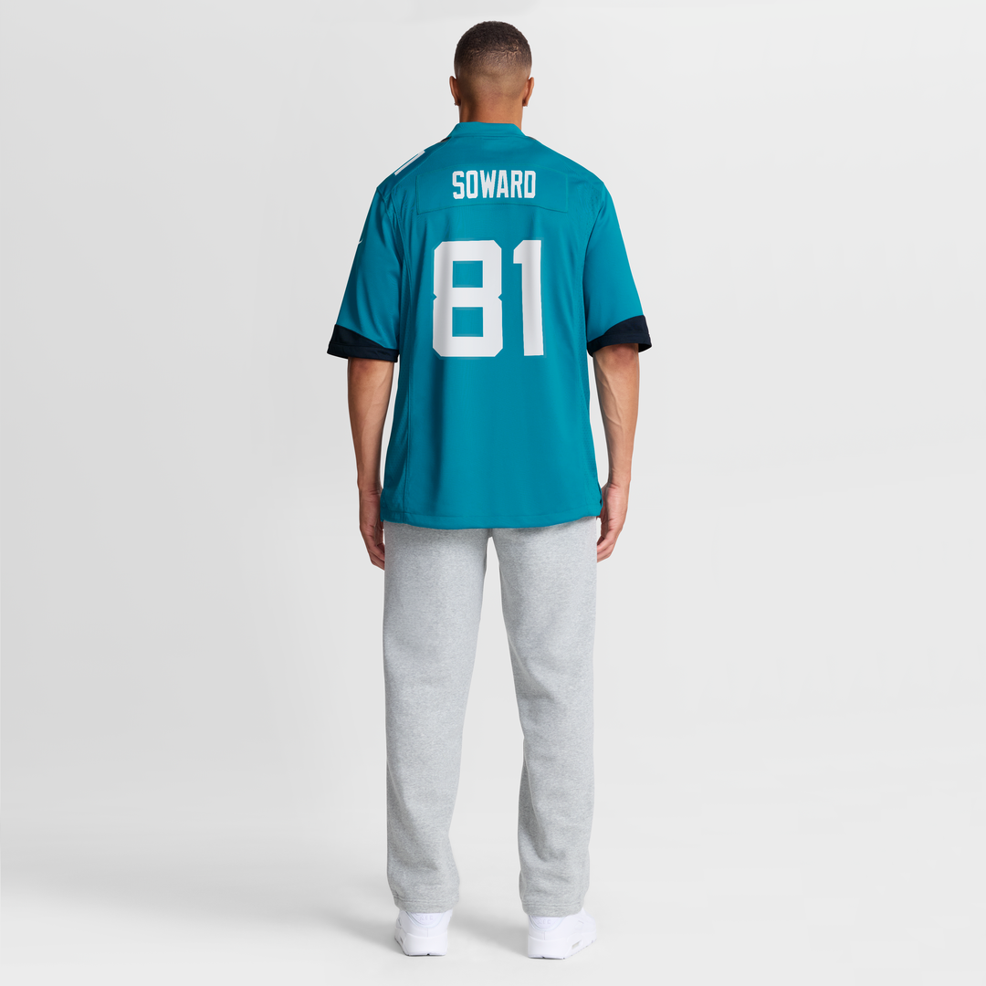 R. Jay Soward Jacksonville Jaguars Retired Player Team Game Jersey - Teal