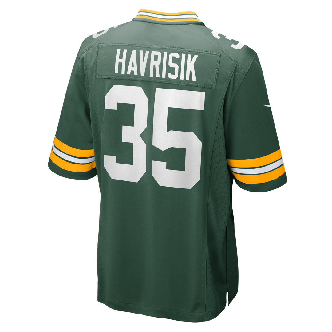 Lucas Havrisik Green Bay Packers Team Game Jersey - Green