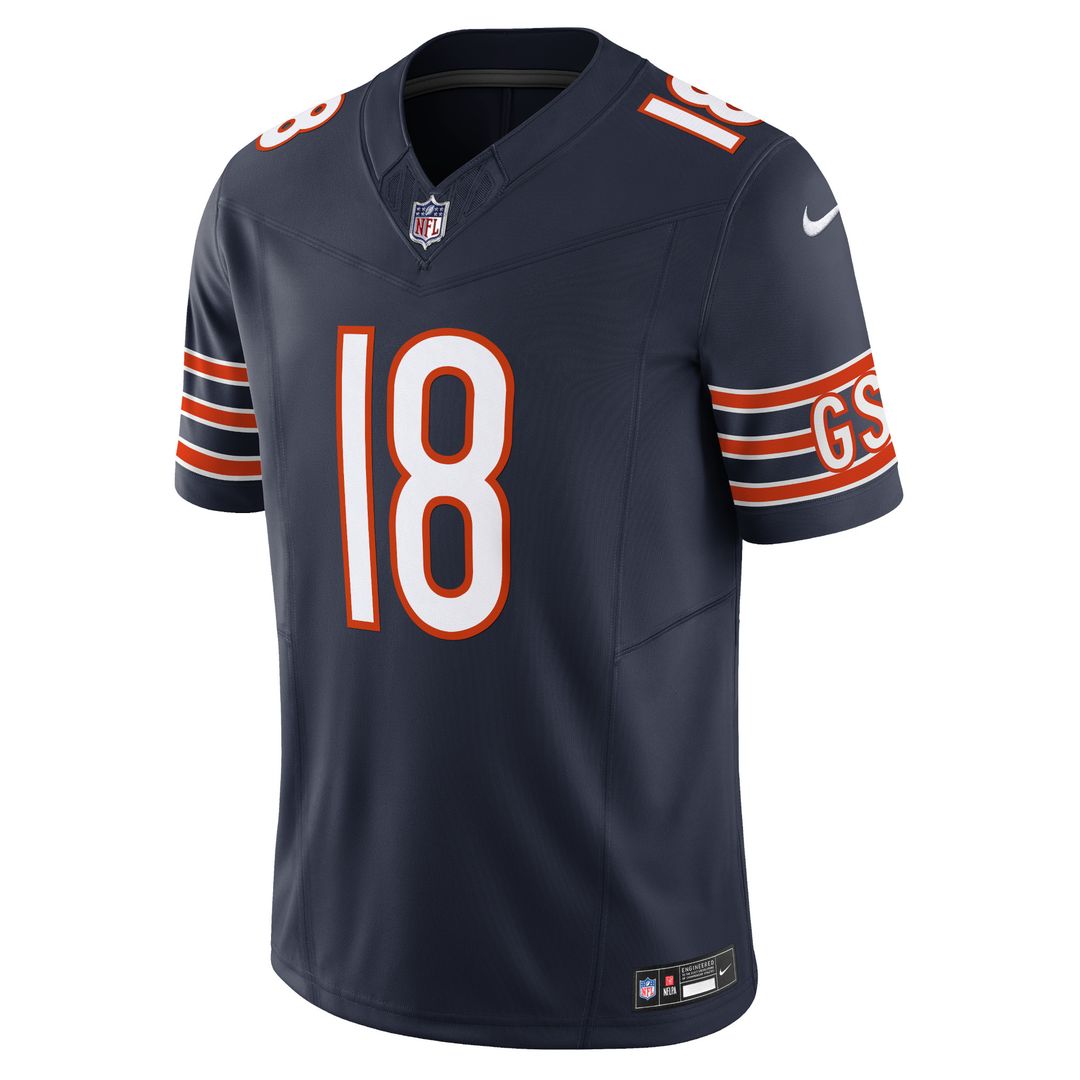 Caleb Williams Chicago Bears Vapor F.U.S.E. Limited Jersey - Orange