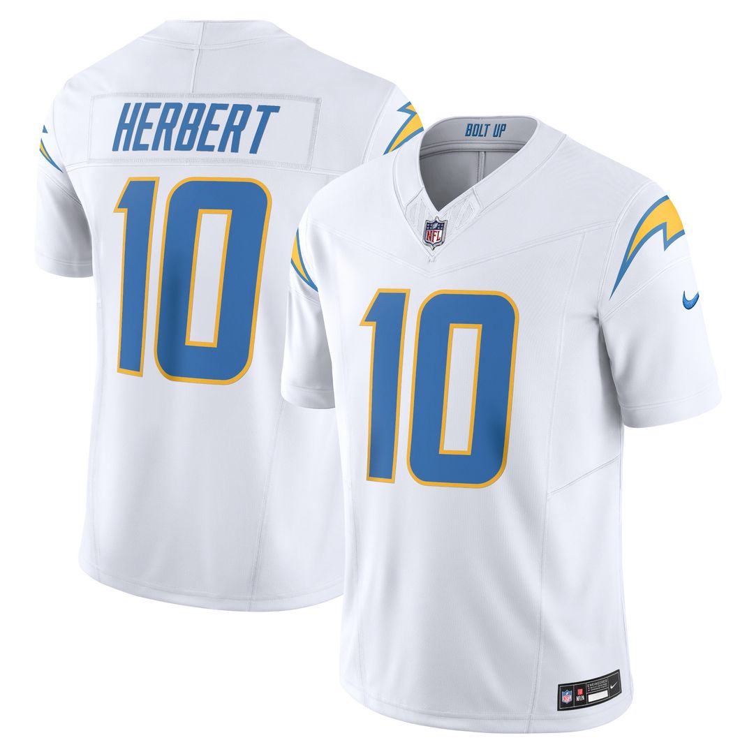 Justin Herbert Los Angeles Chargers Vapor F.U.S.E. Limited Jersey - Powder Blue