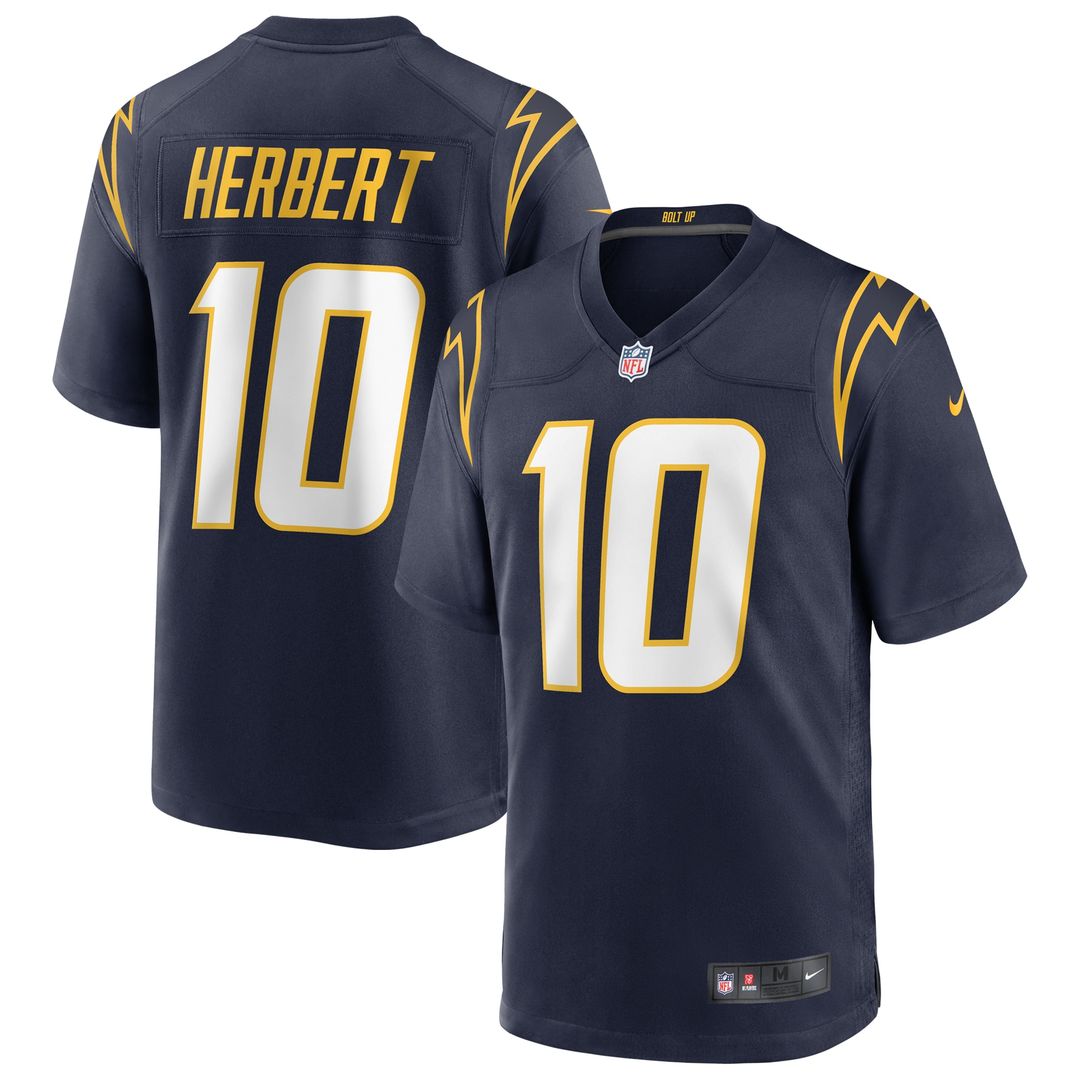 Justin Herbert Los Angeles Chargers Alternate Game Jersey - Royal