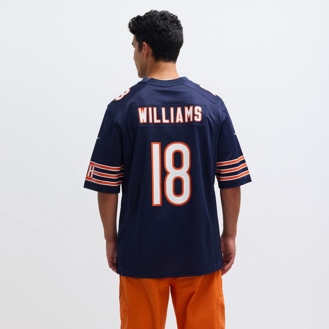Caleb Williams Chicago Bears Alternate Player Game Jersey - Orange