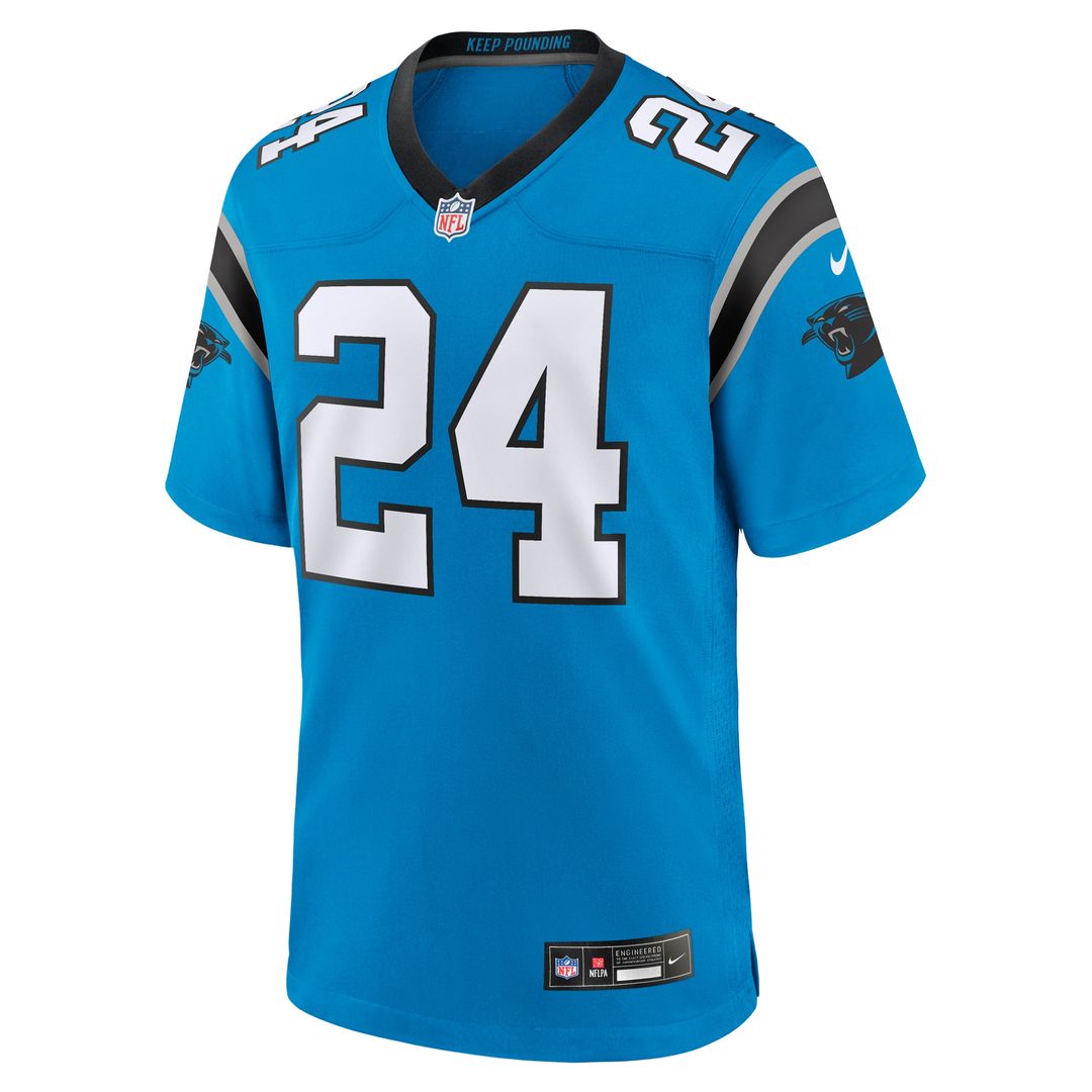 Jonathon Brooks Carolina Panthers Alternate Game Player Jersey - Blue