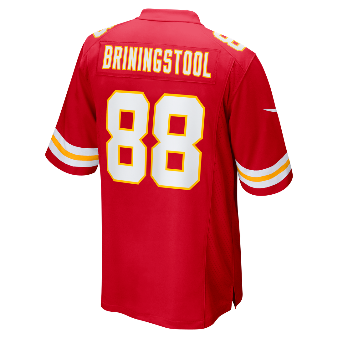 Jake Briningstool Kansas City Chiefs Team Game Jersey - Red