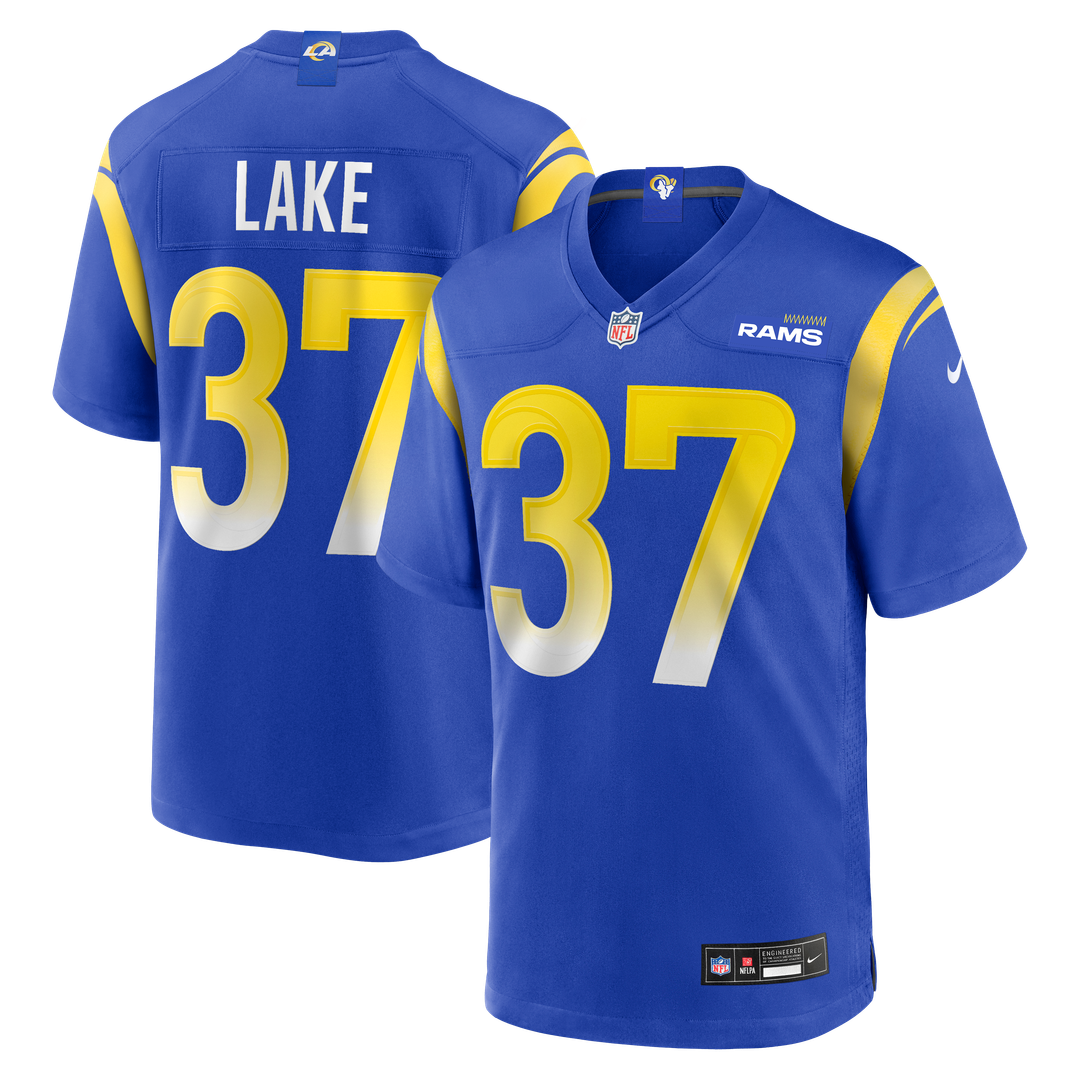Quentin Lake Los Angeles Rams Game Player Jersey - Royal