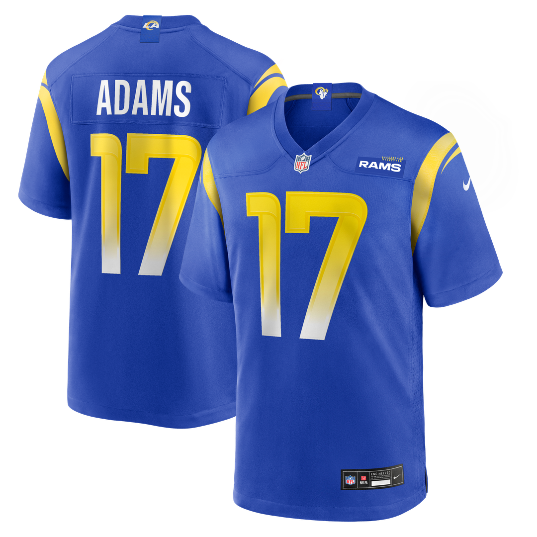 Davante Adams Los Angeles Rams Game Player Jersey - Royal