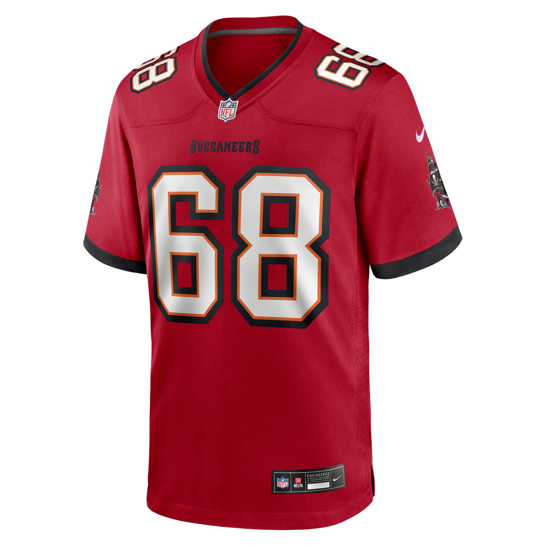 Ben Bredeson Tampa Bay Buccaneers Game Jersey - Red
