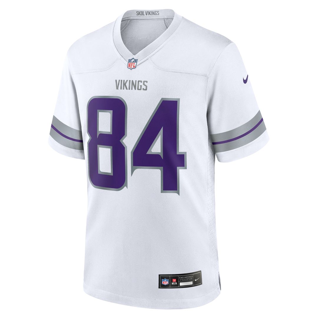 Randy Moss Minnesota Vikings Alternate Retired Player Game Jersey - White