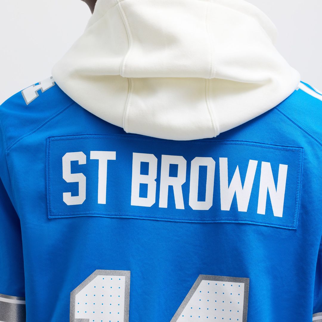 Amon-Ra St. Brown Detroit Lions Game Jersey - White