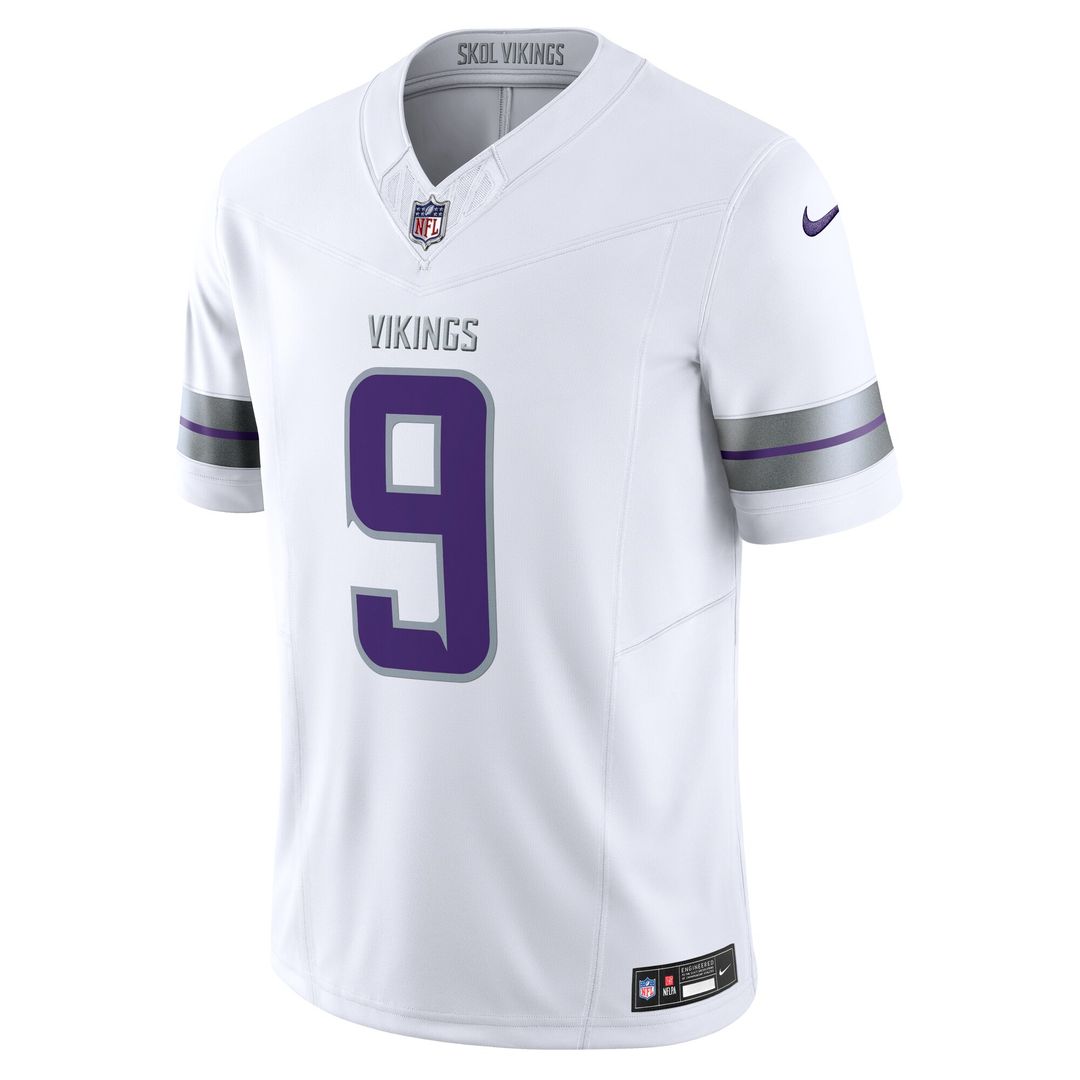 J.J. McCarthy Minnesota Vikings Vapor F.U.S.E. Limited Jersey - Purple