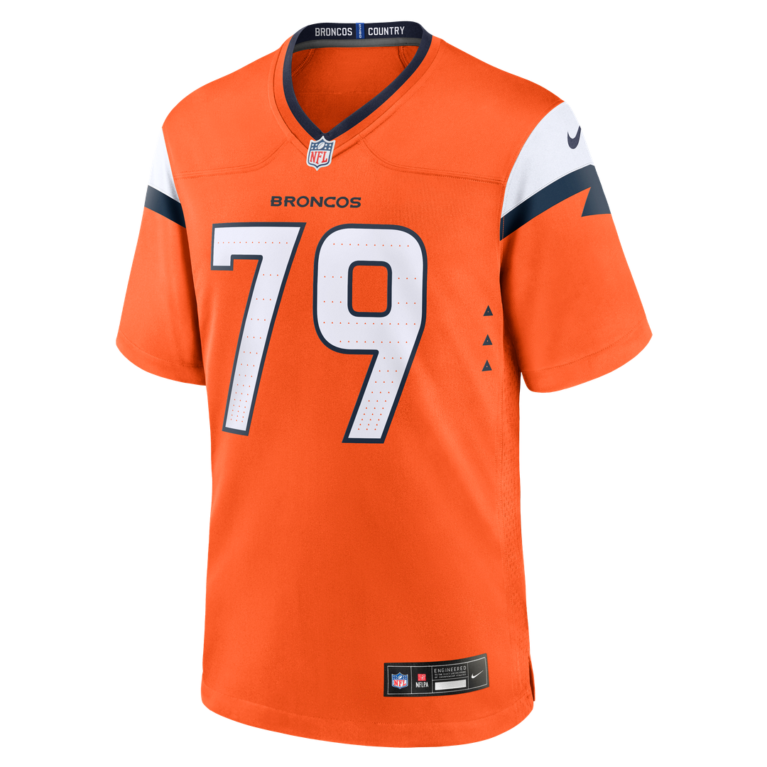 Matt Peart Denver Broncos Team Game Jersey - Orange