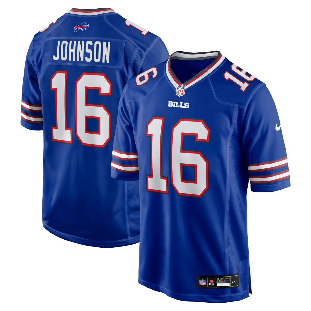 Xavier Johnson Buffalo Bills Game Jersey - Royal
