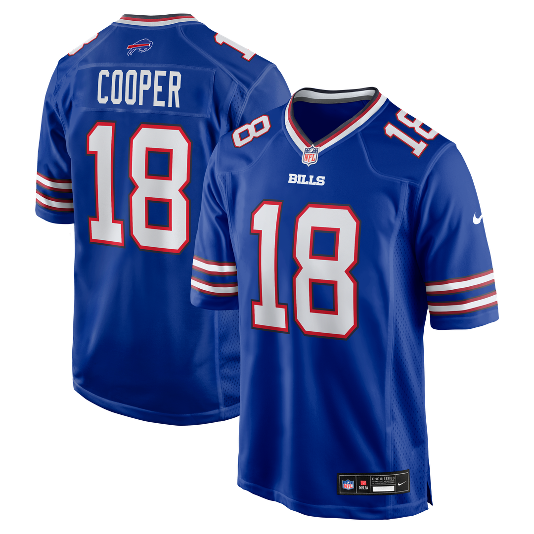 Amari Cooper Buffalo Bills Game Jersey - Royal