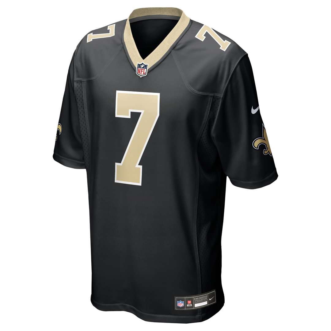 Morten Andersen New Orleans Saints Game Retired Player Jersey - Black