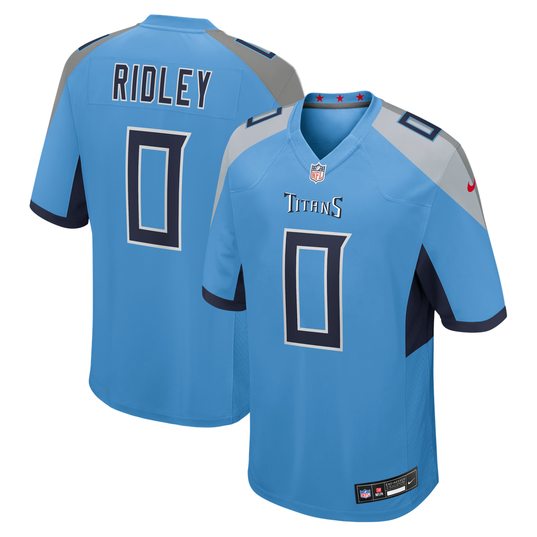 Calvin Ridley Tennessee Titans Team Game Jersey - Light Blue