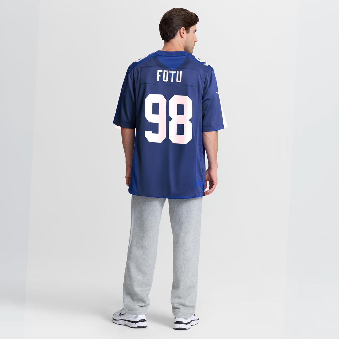 Leki Fotu New York Giants Team Game Jersey - Royal