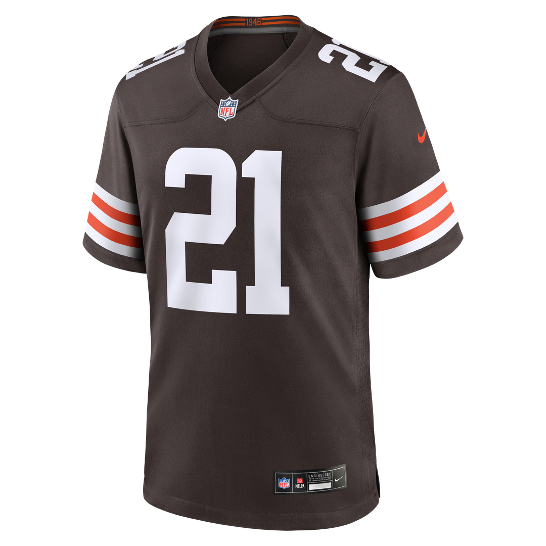 Denzel Ward Cleveland Browns Player Game Jersey - Brown