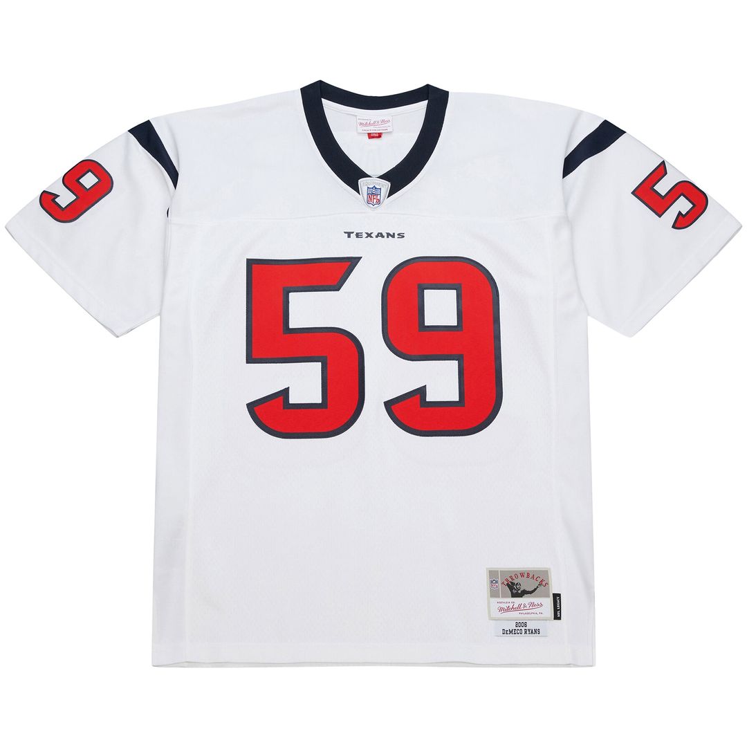 DeMeco Ryans Houston Texans 2006 Legacy Replica Jersey - White