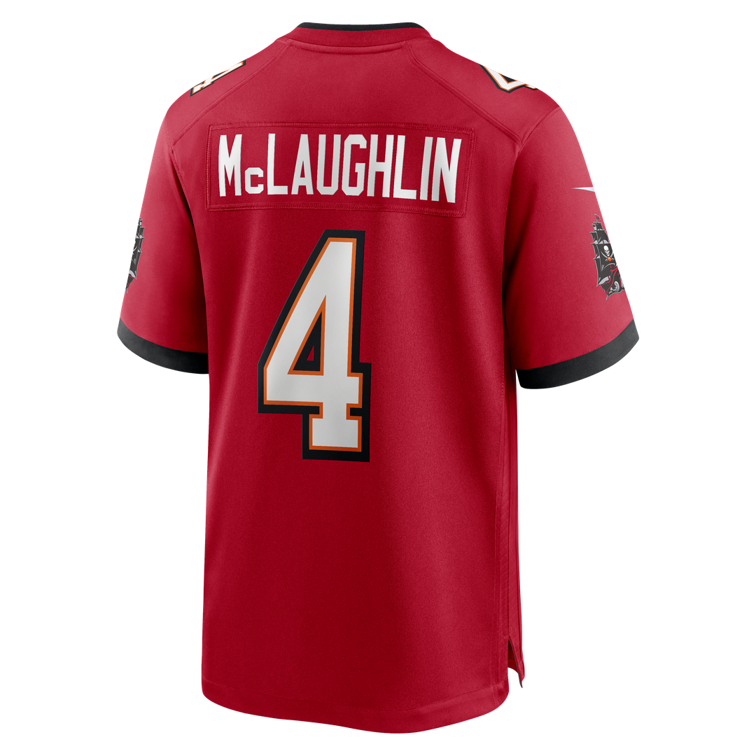 Chase McLaughlin Tampa Bay Buccaneers Game Player Jersey - Red