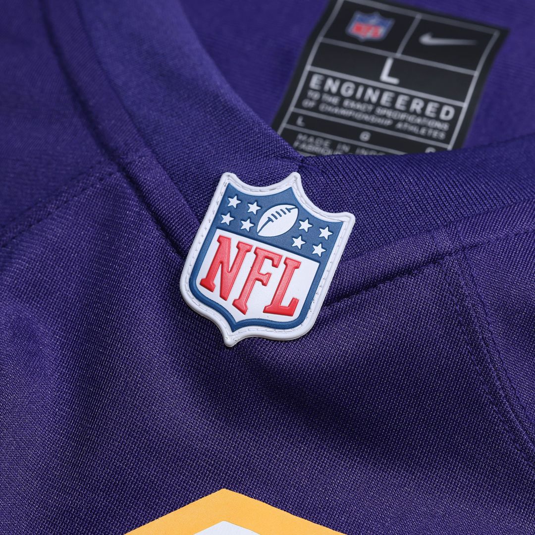 Justin Jefferson Minnesota Vikings Classic Player Game Jersey - Purple