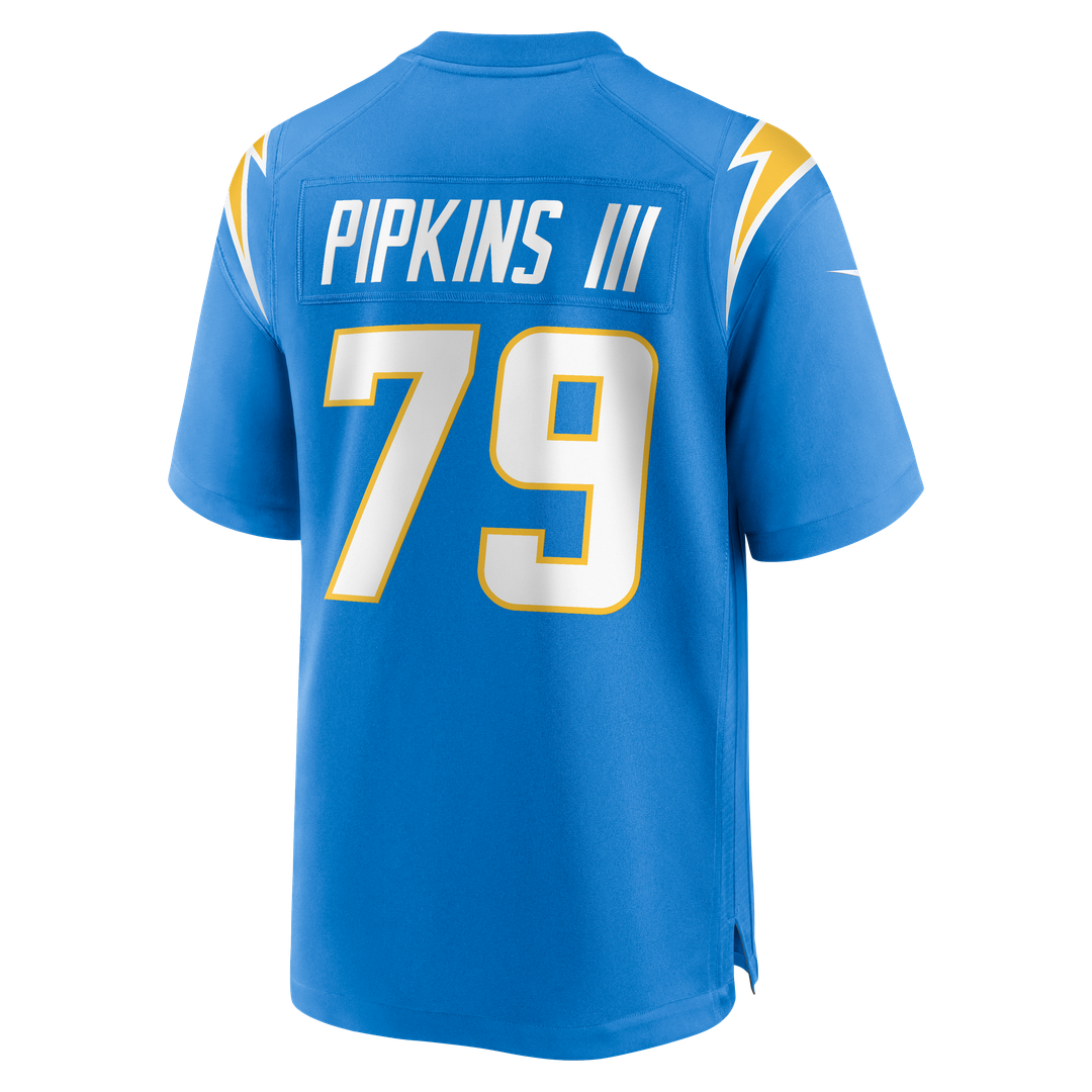 Trey Pipkins III Los Angeles Chargers Game Jersey - Powder Blue
