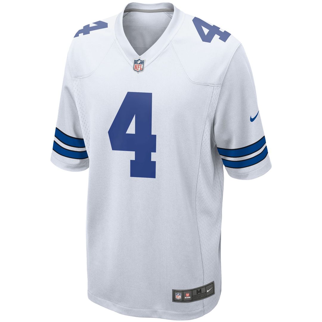 Dak Prescott Dallas Cowboys Game Team Jersey - Navy