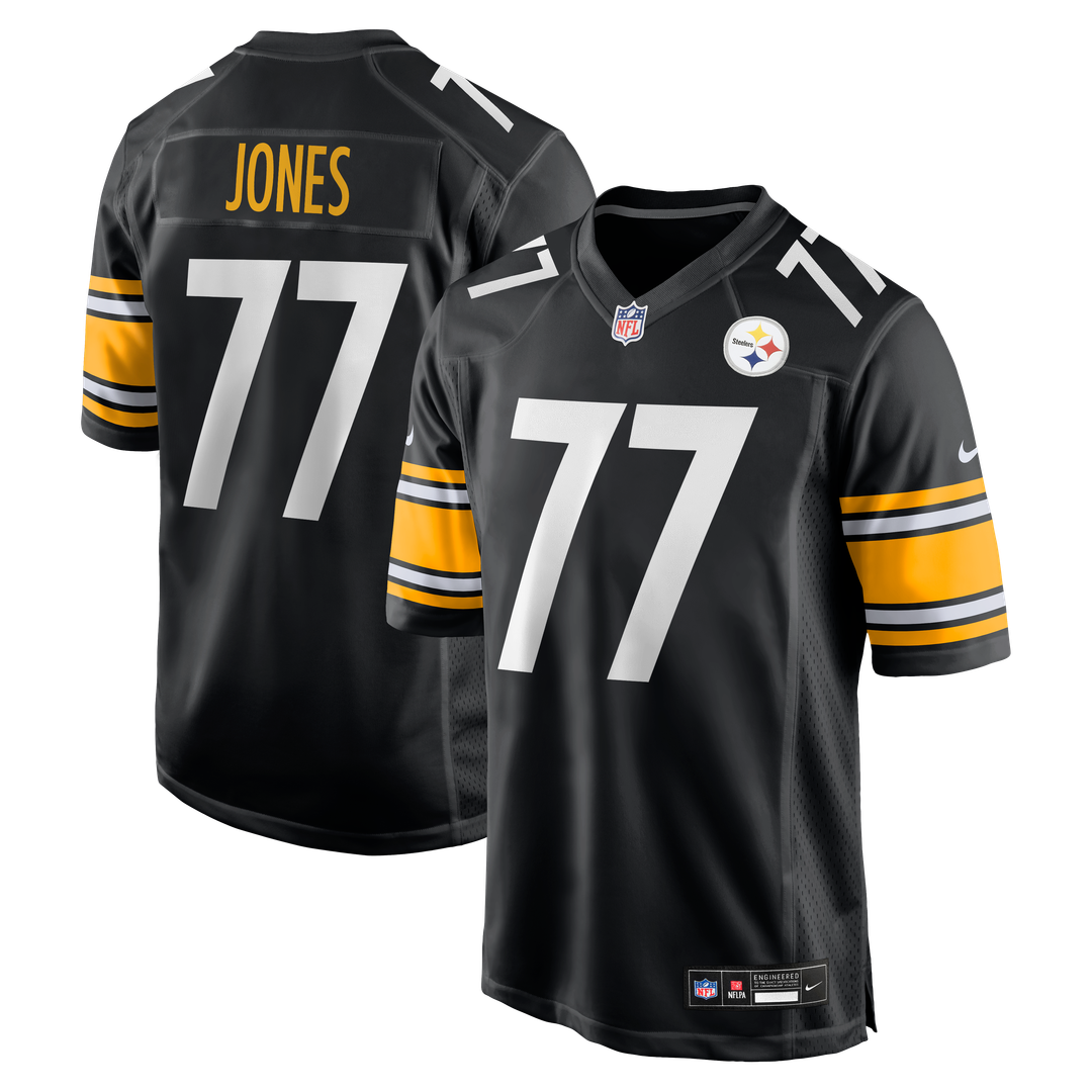 Broderick Jones Pittsburgh Steelers Game Jersey - Black