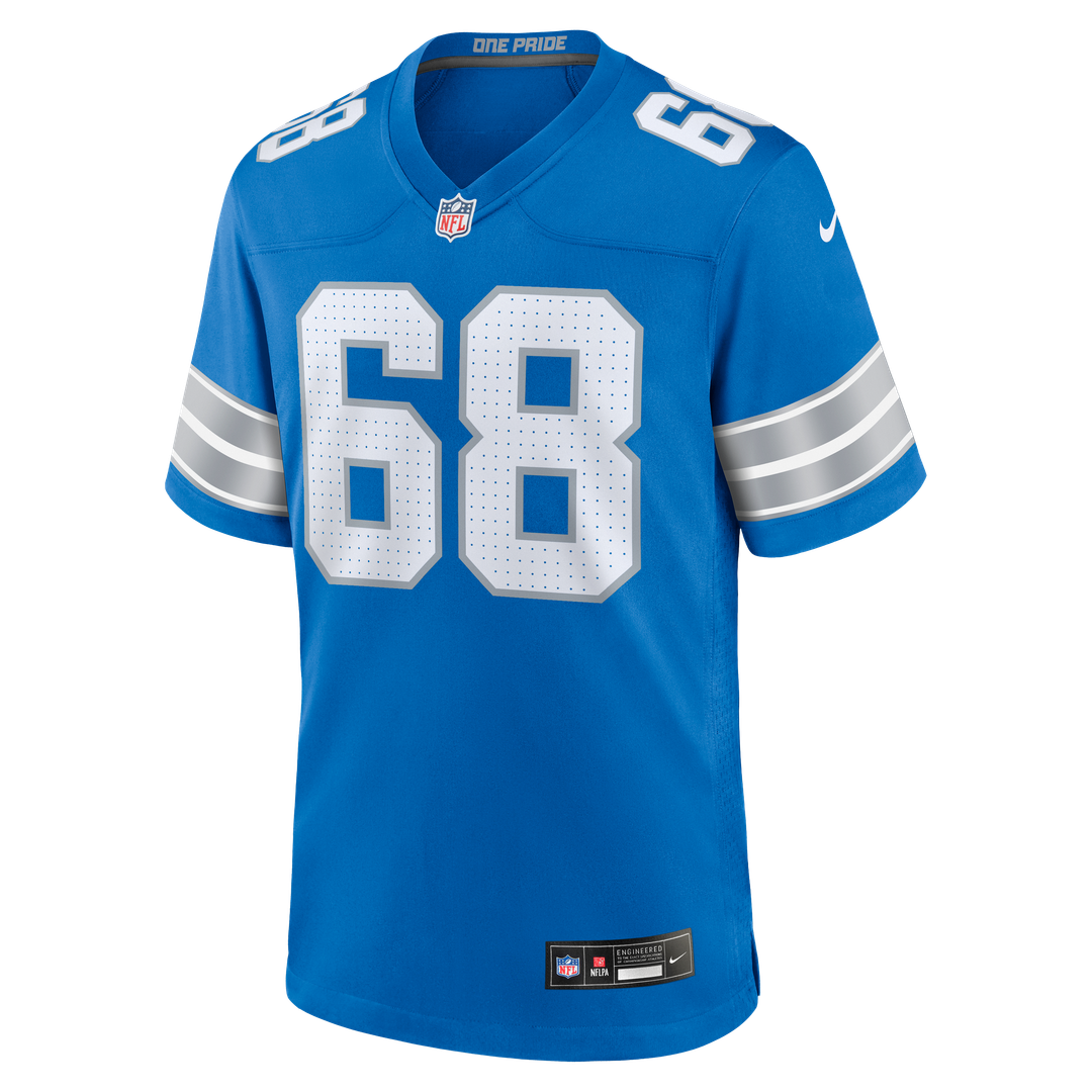 Taylor Decker Detroit Lions Team Game Jersey - Blue