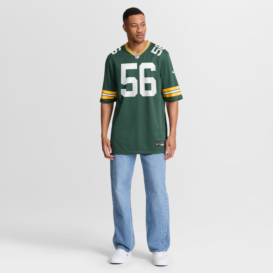 Edgerrin Cooper Green Bay Packers Game Jersey - Green