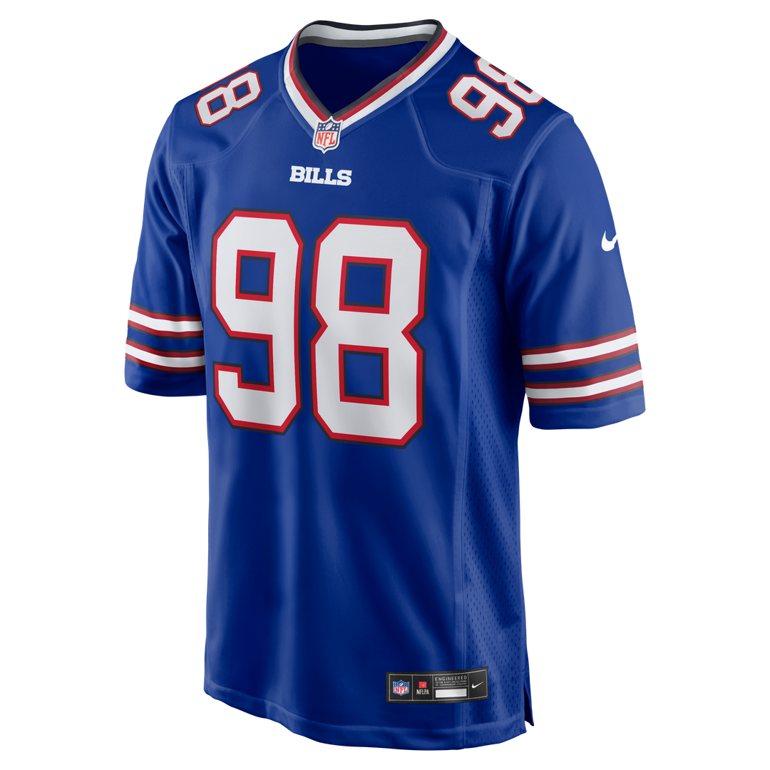 T.J. Sanders Buffalo Bills Team Game Jersey - Royal