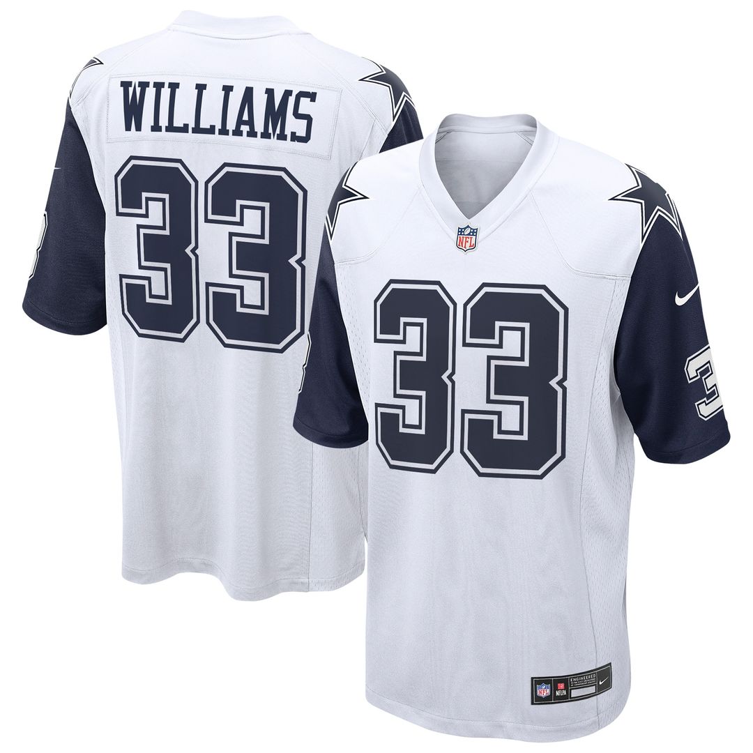 Javonte Williams Dallas Cowboys Team Game Jersey - Navy