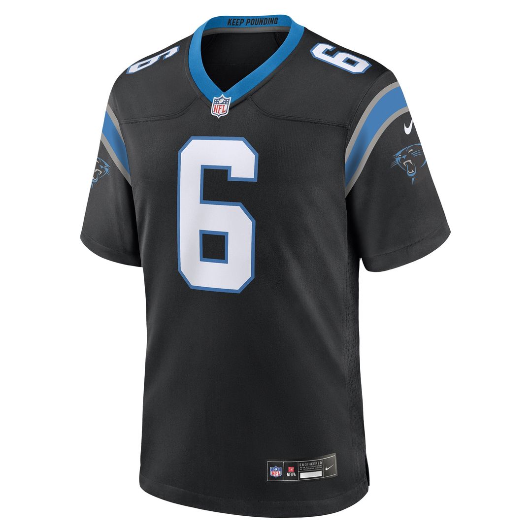 Sam Martin Carolina Panthers Team Game Jersey - Black