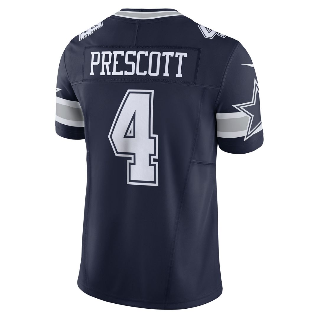 Dak Prescott Dallas Cowboys Vapor F.U.S.E. Limited Jersey - Navy