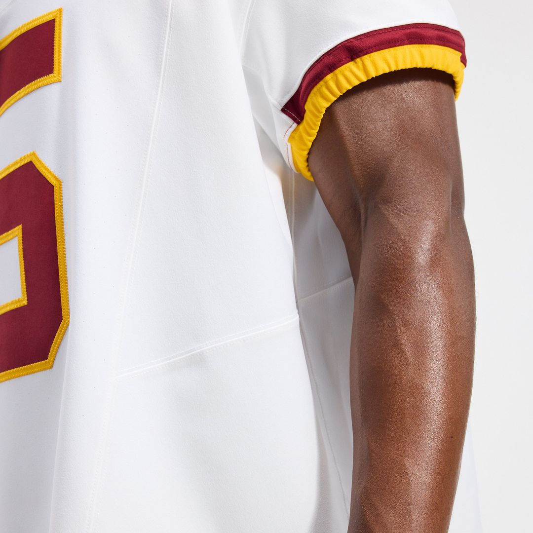 Jayden Daniels Washington Commanders Alternate 2 Super Bowl Era Vapor F.U.S.E. Elite Jersey - White