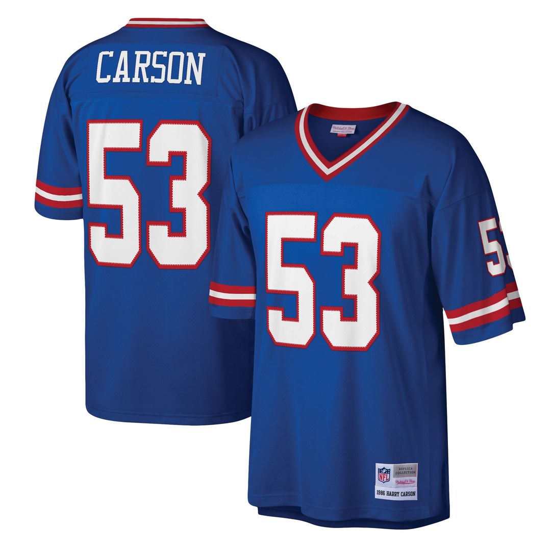 Harry Carson New York Giants Legacy Replica Jersey - Royal