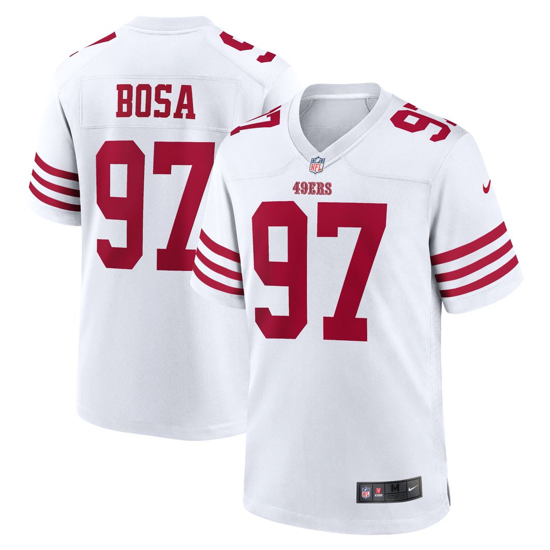 Nick Bosa San Francisco 49ers Team Game Jersey - White