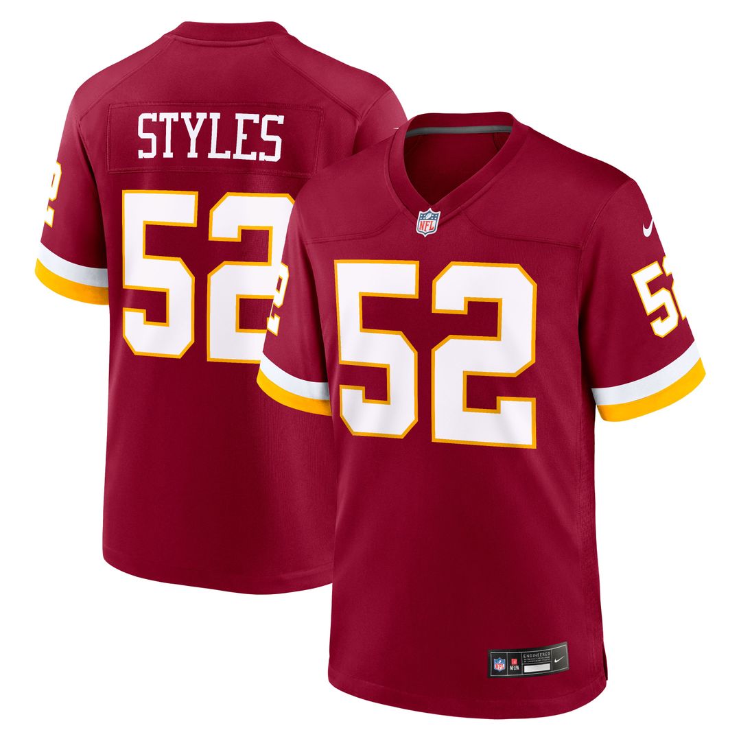 Sonny Styles Washington Commanders Game Player Jersey - Black