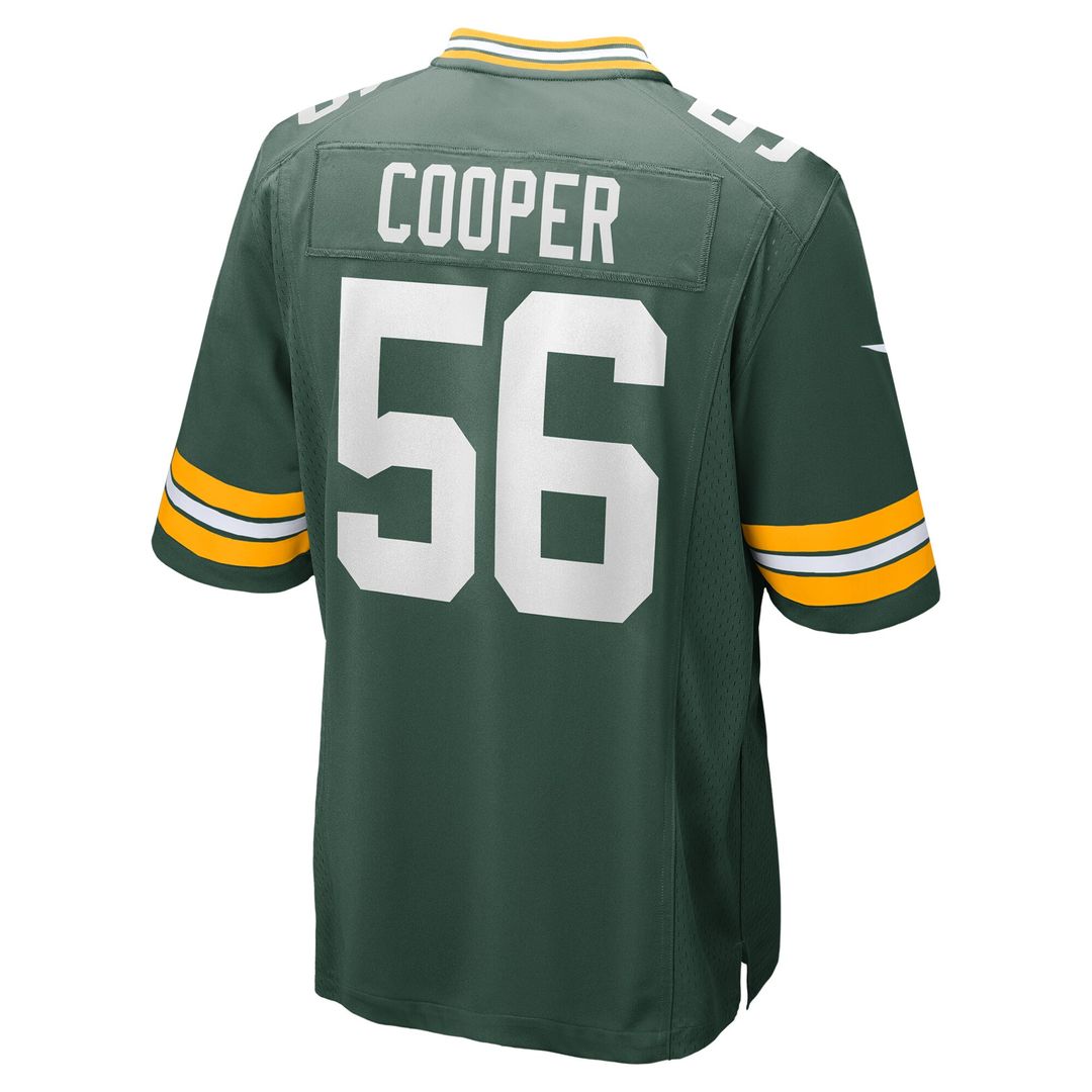 Edgerrin Cooper Green Bay Packers Game Jersey - Green