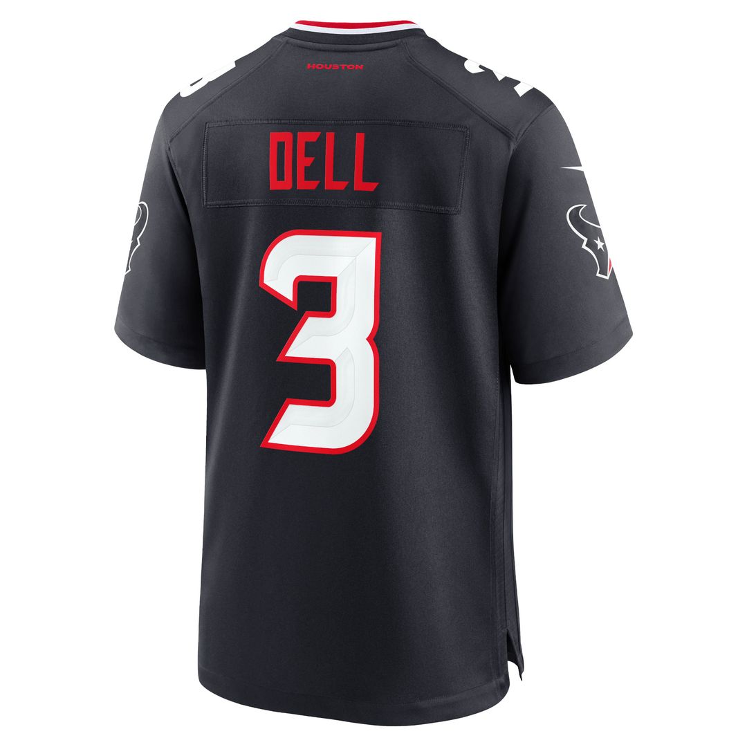 Tank Dell Houston Texans Alternate Game Jersey - Red