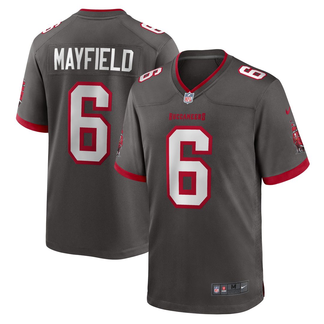 Baker Mayfield Tampa Bay Buccaneers Away Game Jersey - White