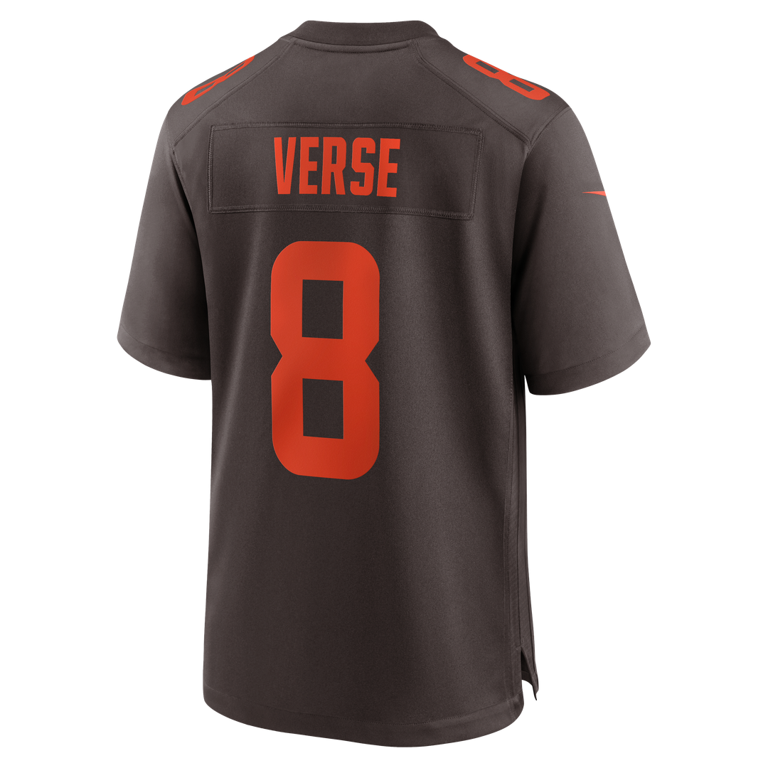 Jared Verse Cleveland Browns Alternate Alpha Dawg Game Jersey - Brown