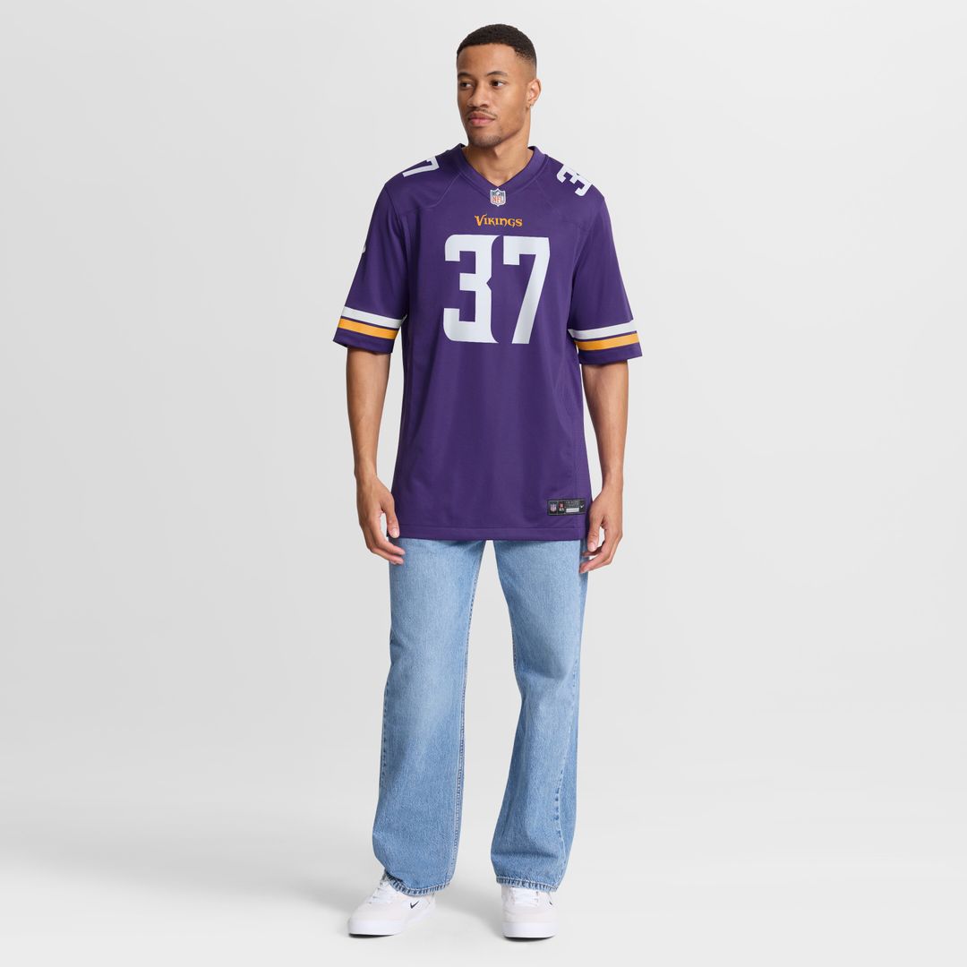 Tavierre Thomas Minnesota Vikings Team Game Jersey - Purple