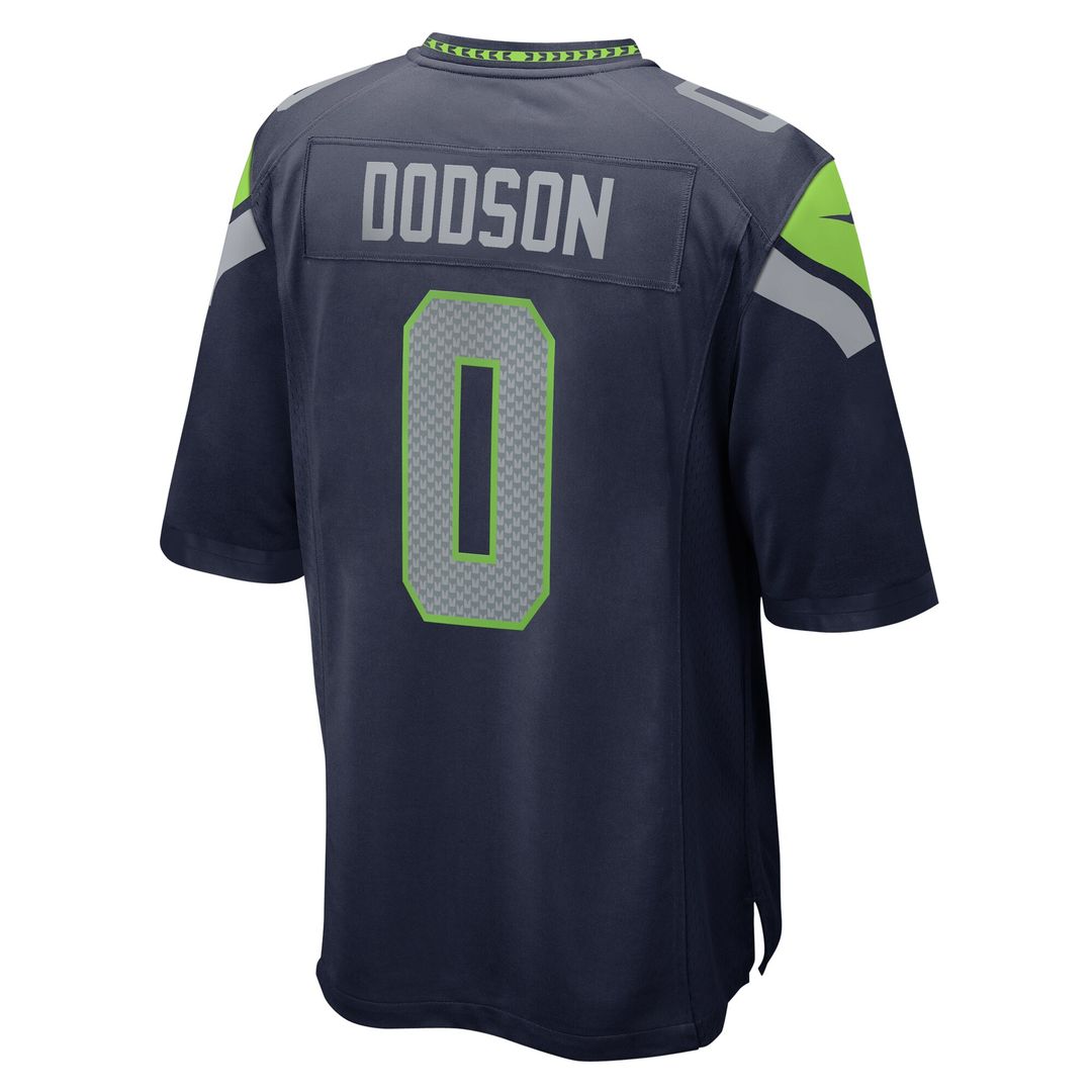 Tyrel Dodson Seattle Seahawks Game Jersey - College Navy