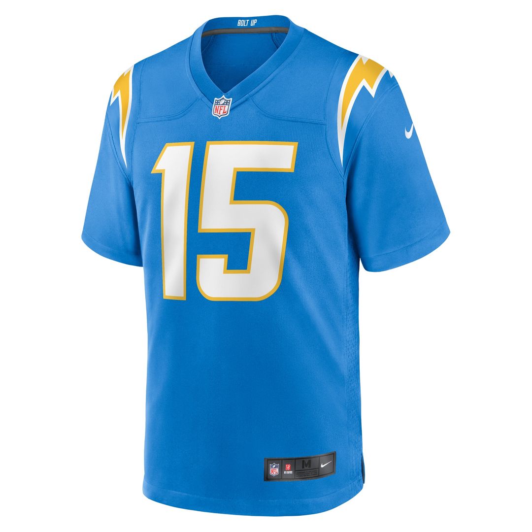 Ladd McConkey Los Angeles Chargers Player Game Jersey - Powder Blue