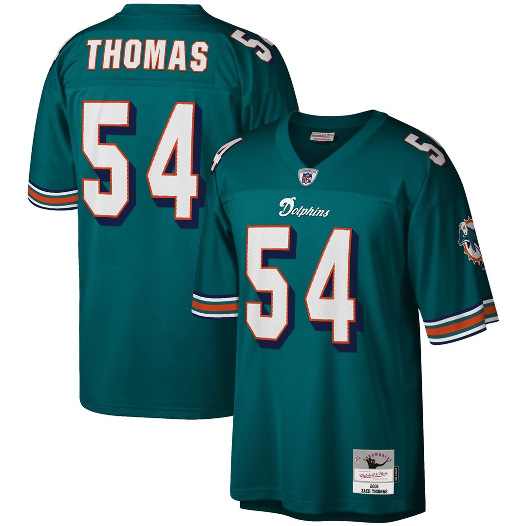 Zach Thomas Miami Dolphins Legacy Replica Jersey - White