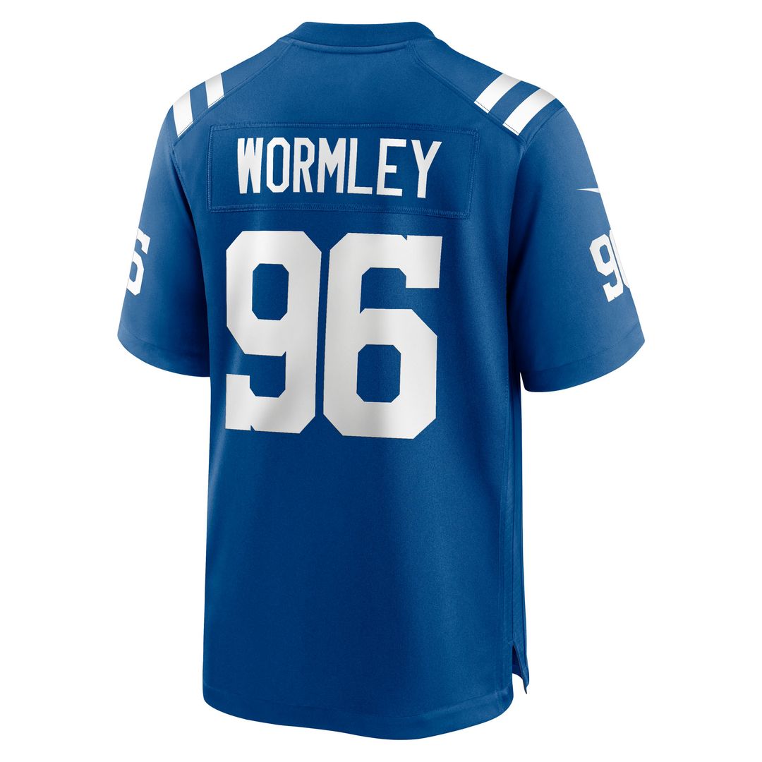 Chris Wormley Indianapolis Colts Team Game Jersey - Royal