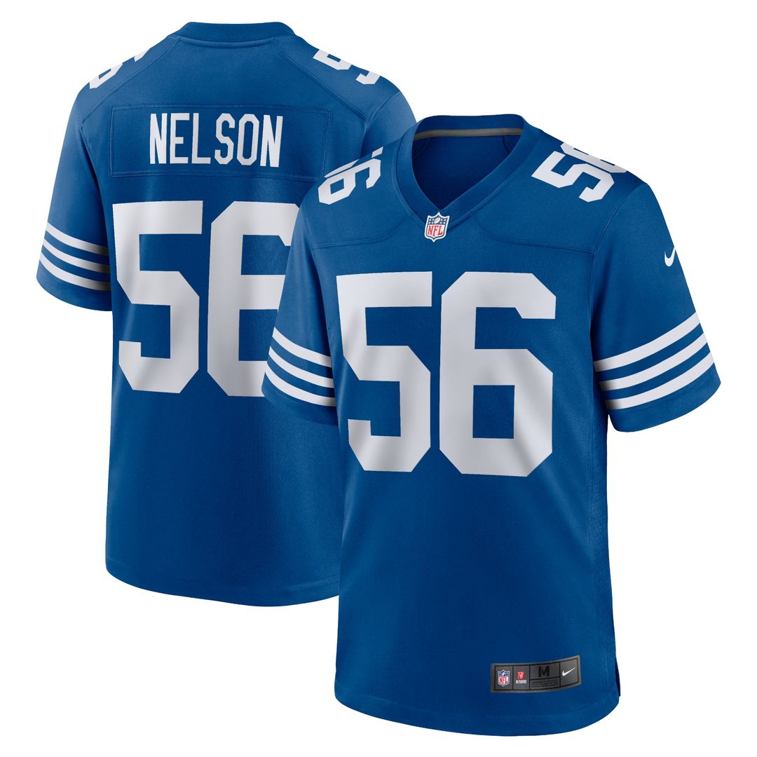 Quenton Nelson Indianapolis Colts Game Player Jersey - White