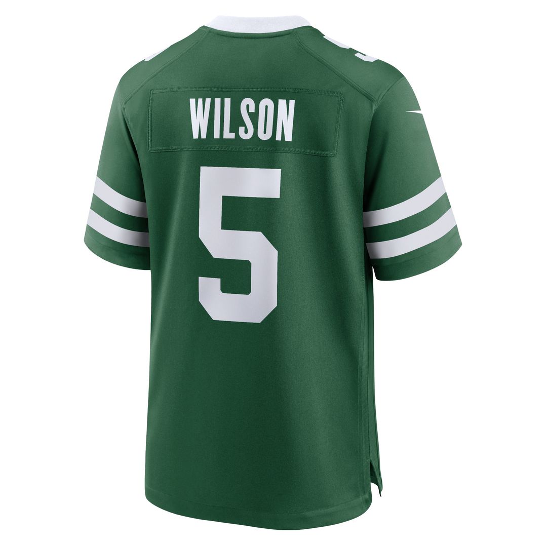 Garrett Wilson New York Jets Game Jersey - Legacy White