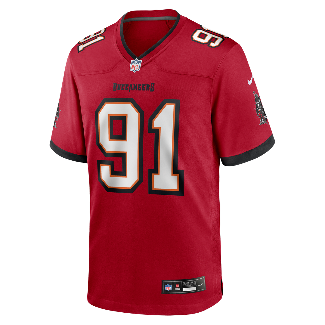 A'Shawn Robinson Tampa Bay Buccaneers Team Game Jersey - Red